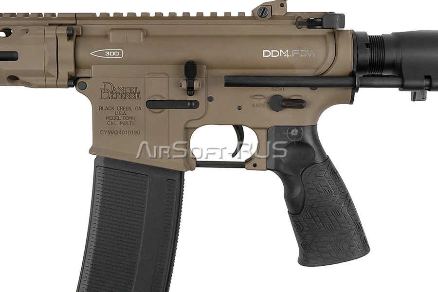Карабин Cyma DDM4 PDW Platinum AEG FDE (DD105B FDE)