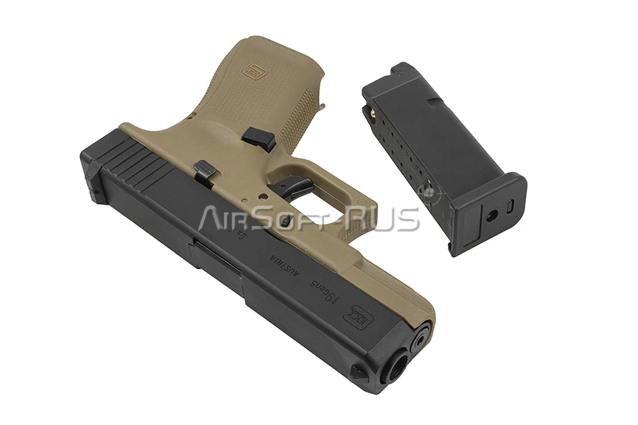 Пистолет East Crane Glock 19 Gen 5 DE/BK (EC-1303-DE/BK)