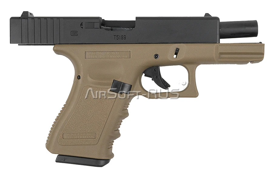 Пистолет East Crane Glock 19 Gen 3 DE/BK (EC-1301-DE/BK)