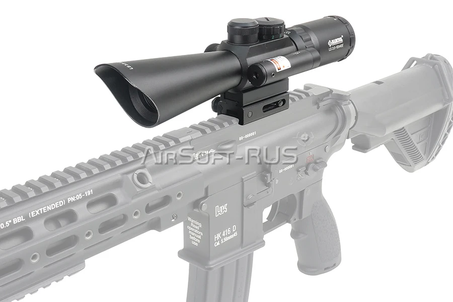 Прицел оптический Marcool M8 LS 3.5-10X40E Rifle Scope с встроенным красным ЛЦУ (HY1153)