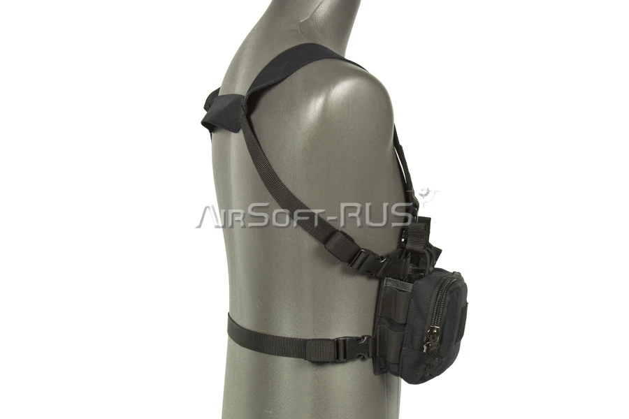 Нагрудник ASR D3-Heavy chest rig BK (ASR-D3HV-BK)