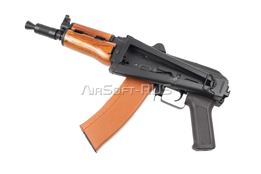 Автомат Cyma АКС-74У, с деревянным цевьём (CM045A)