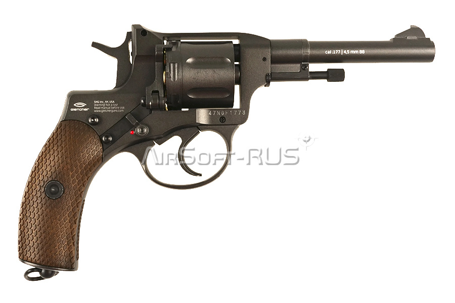 Револьвер пневматический Gletcher NGT F GNBB 4.5 мм (AG-54395)