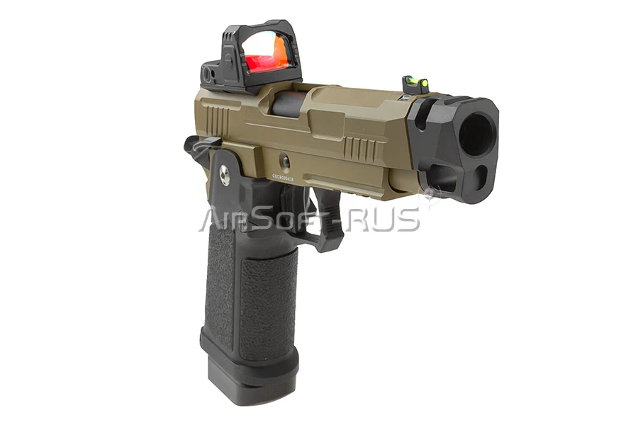 Пистолет Arcturus Hi-Capa 4.3 Vanguard w/Optics Ready Slide/Compensator/ARS-1 TN (AT-GHC-V4C-CMB-BT)