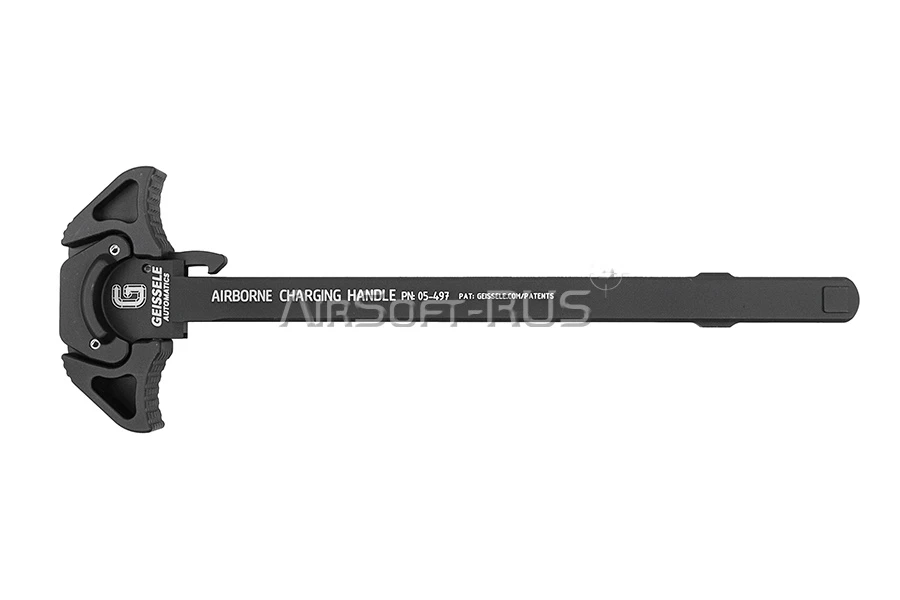 Рукоятка заряжания Angry Gun  Airborne Original двухсторонняя GBB BLK (ANG-2018081501-GBB-BLK)