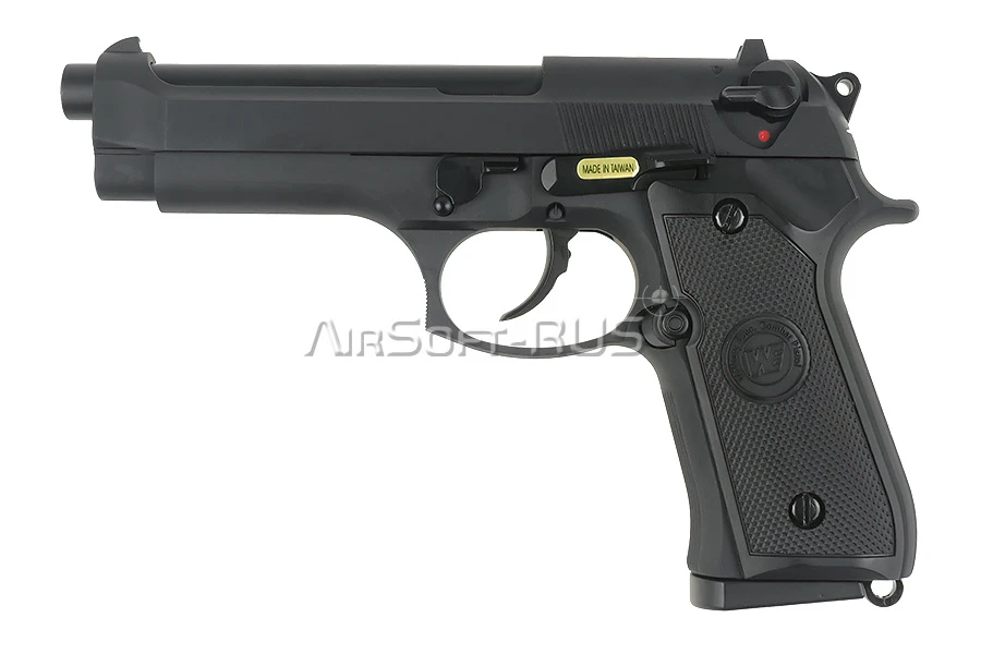Пистолет WE Beretta M92 CO2 GBB (CP301)
