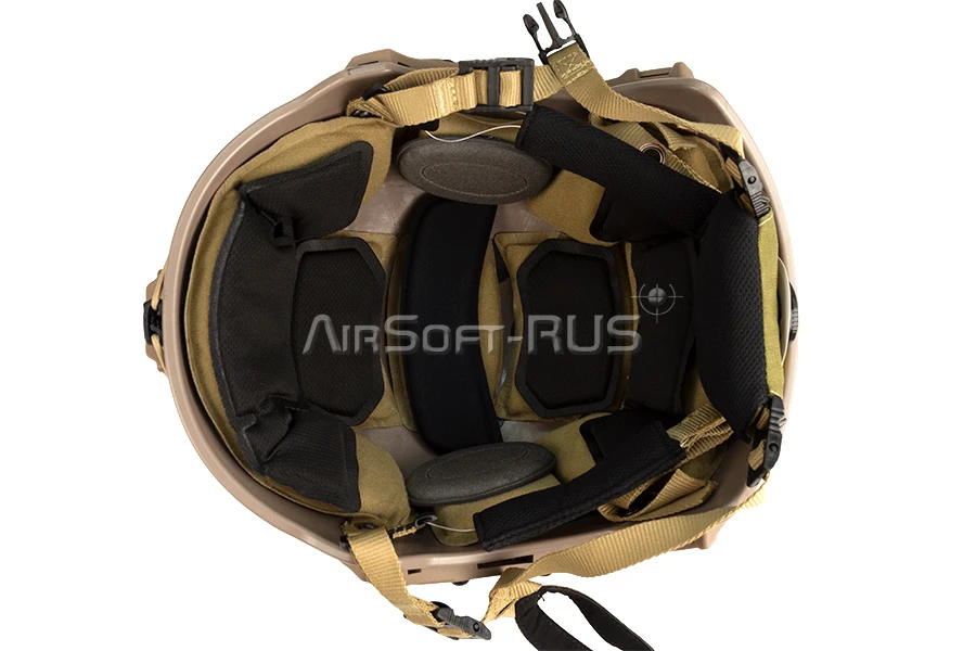 Шлем FMA EX Ballistic Helmet Дым (TB1268-DM)