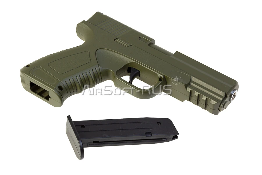 Пистолет Galaxy H&K Glock custom Green spring (G.39G)