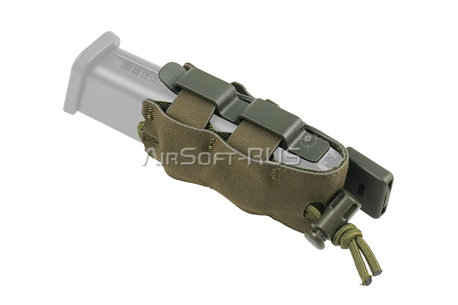 Подсумок WoSporT для пистолетных магазинов OD (MG-57-RG)