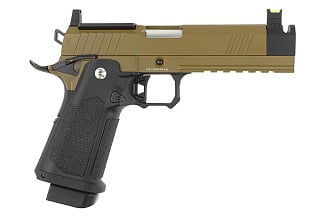 Пистолет Arcturus Hi-Capa 4.3 DG Tempest W/Optics Ready Slide/Compensator BK-TAN (AT-GHC-T4C-OR-BT)