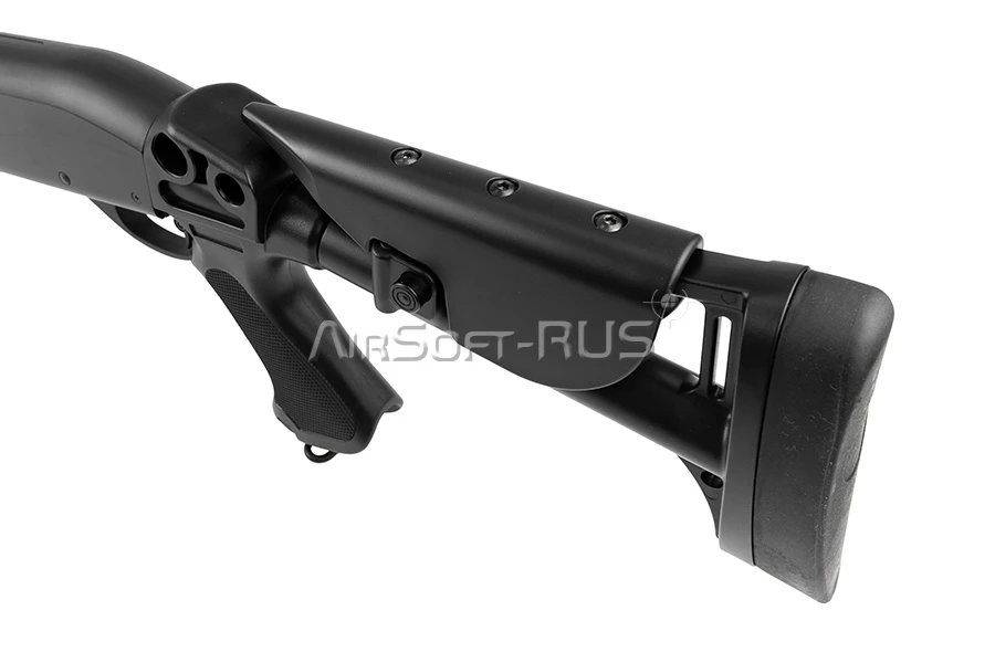 Дробовик Cyma Remington M870 телескопический приклад металл (CM353LM)