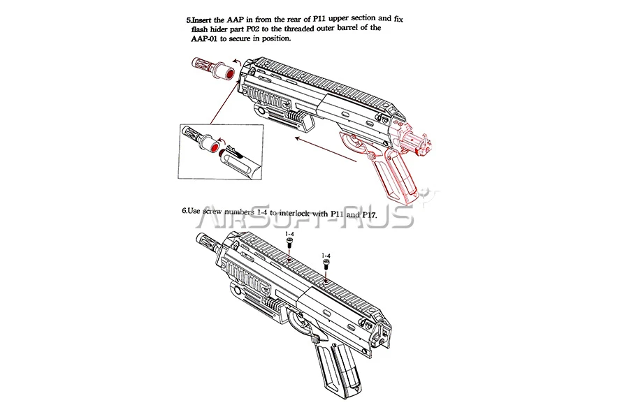 Кит MP7 CTM для AAP01 BK (CTM-KIT-0180)