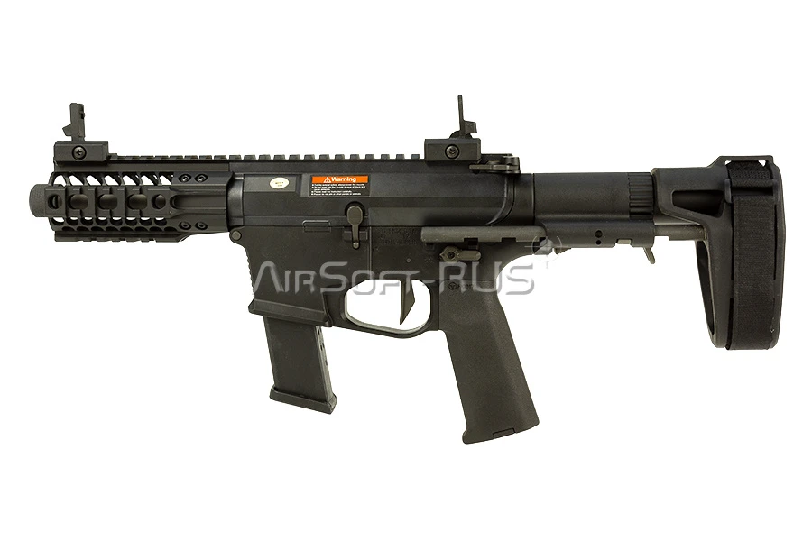 Пистолет пулемет Ares M4 45S-S BK (AR-085E)