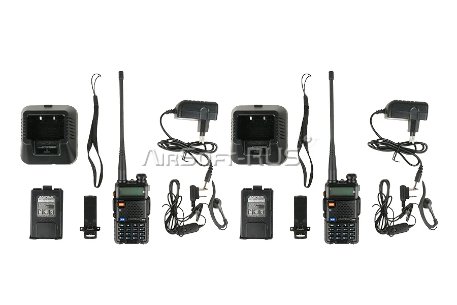 Комплект рации Baofeng UV-5R 2шт (BF-5RDUO)