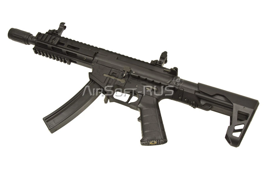 Пистолет пулемет King Arms PDW 9mm SBR M-LOK (KA-AG-220-BK)