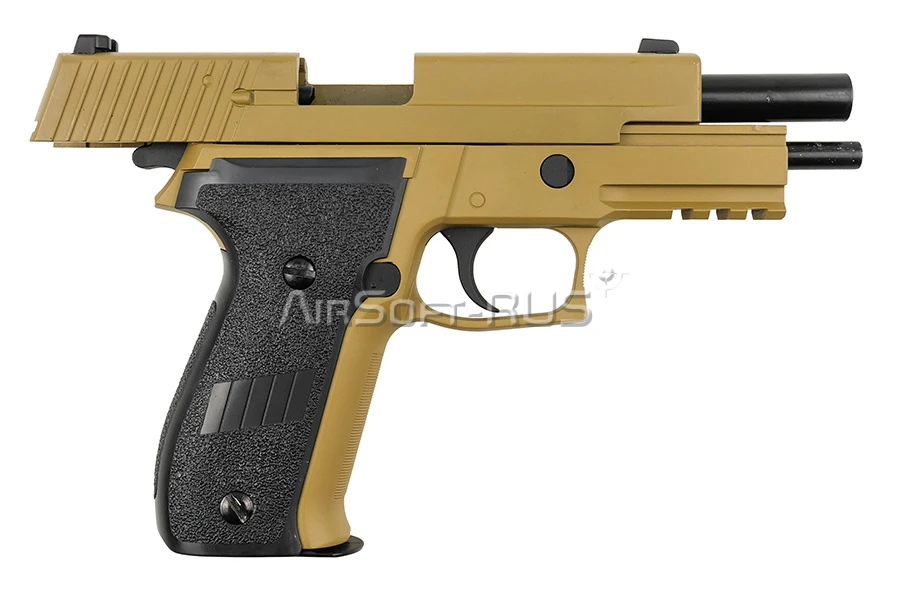 Пистолет WE SigSauer P226 Mk.25 TAN GGBB (GP431(TAN))