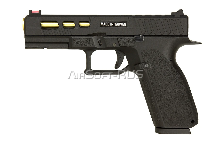 Пистолет KJW KP-13C Black&Gold CO2 GBB (CP442C)