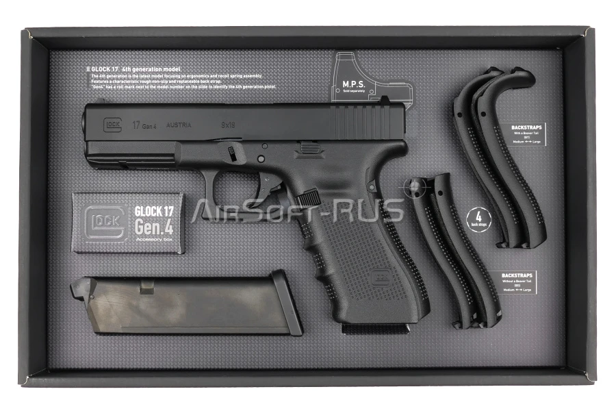 Пистолет Tokyo Marui Glock 17 gen.4 GGBB (TM4952839142962)