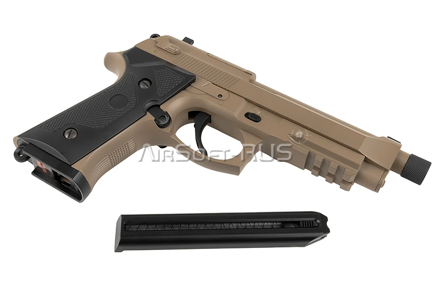 Пистолет Cyma Beretta M92 UP Version AEP TAN (CM132S TN)