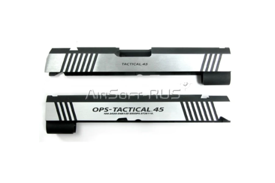 Затвор Guarder для Hi-Capa 4.3 OPS-Tactical .45 BK/SV TM (CAPA-16(O))
