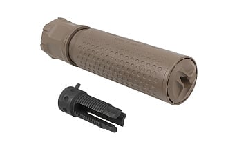 Глушитель с трассерным модулем Angry Gun KAC QDC/CRS-PRT FDE (ANG-CRSPRT-FDE-T)