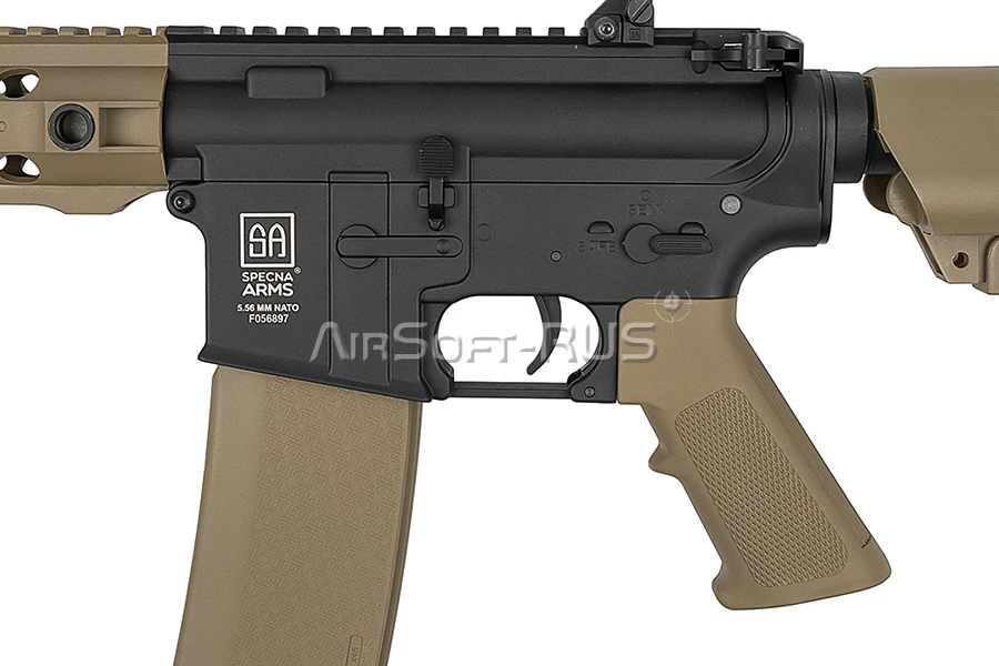 Карабин Specna Arms AR15 7 Custom RIS TAN (SA-F01-XASR-HT)