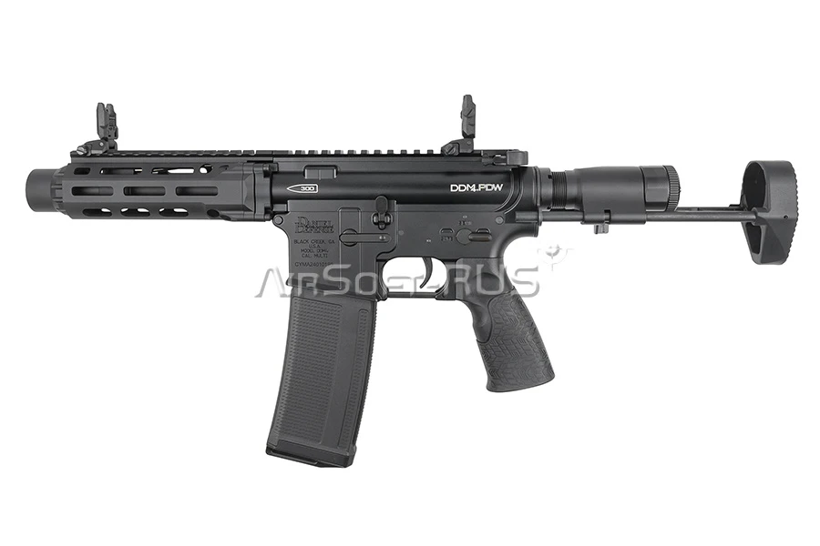 Карабин Cyma DDM4 PDW Platinum AEG BK (DD105B BK)
