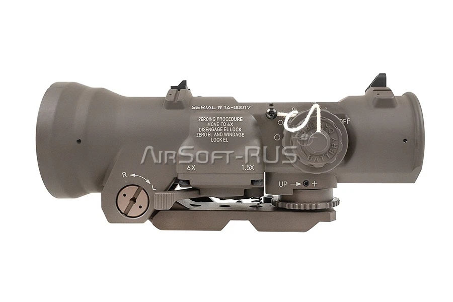 Оптический прицел Evolution Gear Elcan 1.5-6X Scope Mil Spec Ver
