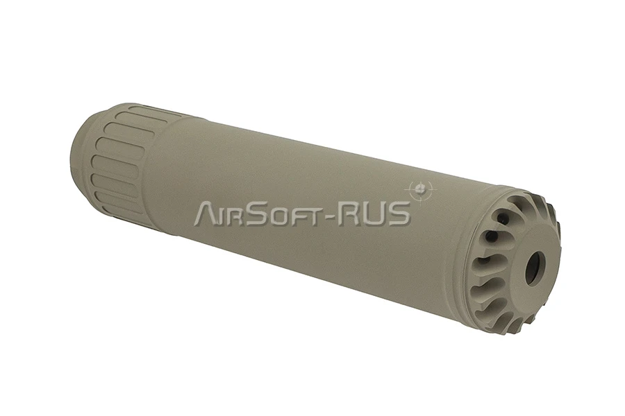 Глушитель с трассерным модулем Angry Gun Tornado HK417/M110A1 FDE (ANG-ELQD2T-FDE)