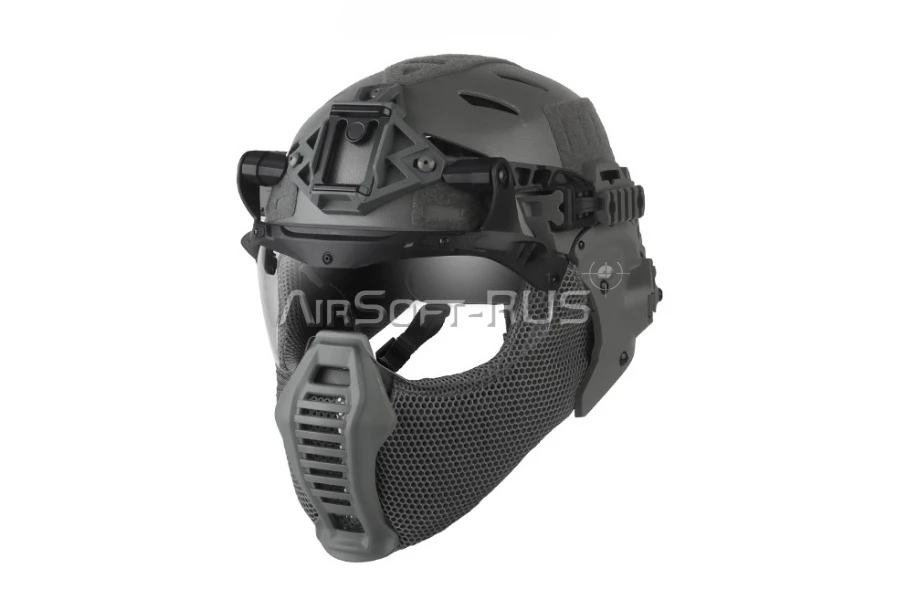 Шлем Wendy 3.0 WoSporT с полной защитой лица G (HL-109-G)