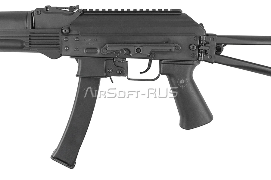 Пистолет-пулемет Well Pro ПП19-01 Витязь GBB (WP-GBB-WE12GM-BK)