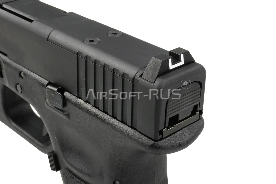 Пистолет WE Glock 17 Gen 3 с тактическим затвором GBB BK (GP650-17-BK)