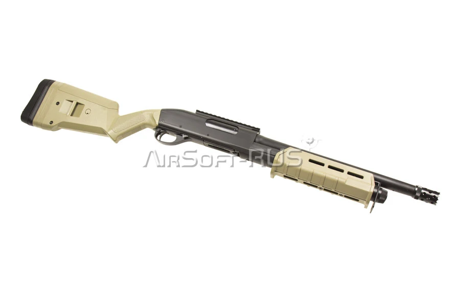 Дробовик Cyma Remington M870 short MAGPUL tactical пластик TAN (CM356TN)