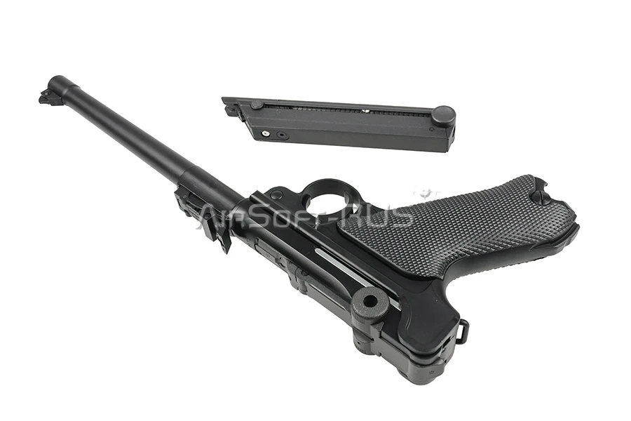 Пистолет WE Luger P08 Артиллерийский GGBB (GP403-WE)