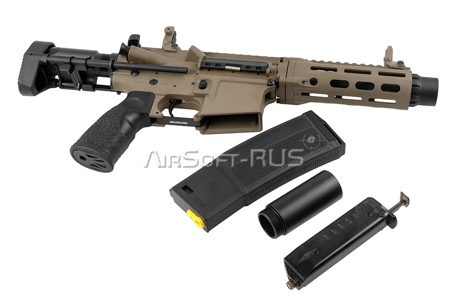 Карабин Cyma DDM4 PDW Platinum AEG FDE (DD.105B FDE)