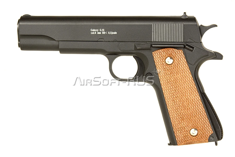 Пистолет  Galaxy Colt 1911 Black spring  (G.13)