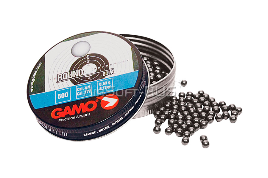 Пули пневматические GAMO Round 4,5 мм 0,53 гр 500 шт (AG-6320334)
