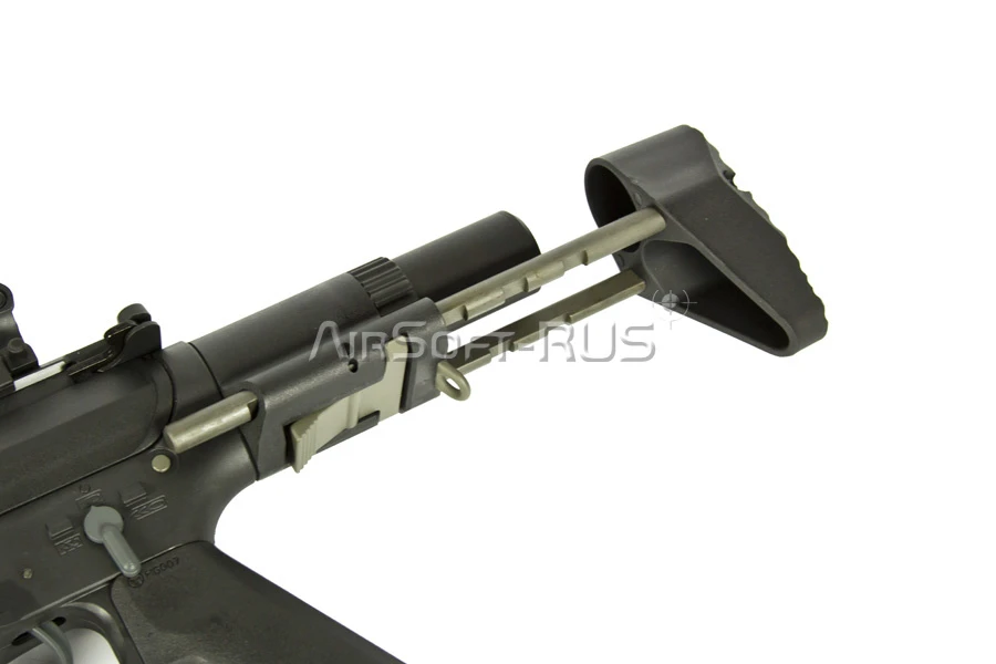 Карабин Ares M4 Amoeba Octarms key-mod rail BK (AM-016-BK)