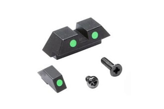 Мушка и целик Guarder для GBB пистолетов Glock 18C TM (GLK-42(GREEN))