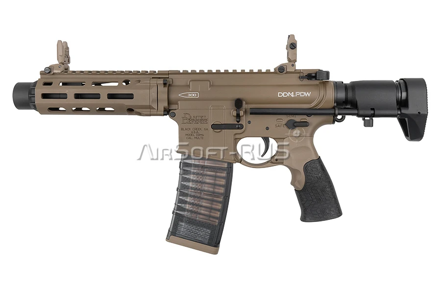 Карабин Cyma DDM4 PDW GBB FDE (DD.1105 FDE)