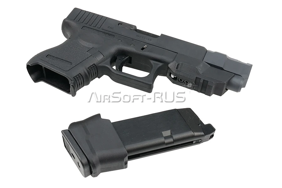 Пистолет WE Glock 26С Gen.3 GGBB (DC-GP622F) [4]