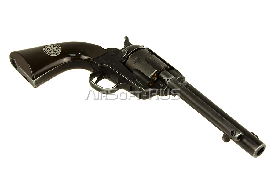Револьвер WinGun Colt Peacemaker Black version CO2 (CP137B)