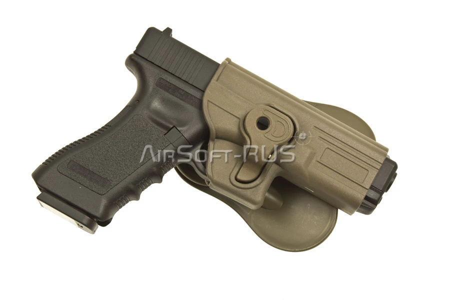 Кобура WoSporT пластиковая IMI для Glock TAN (GB-42-R-T)