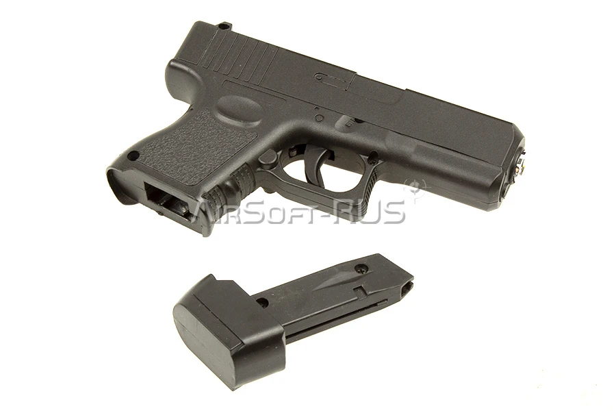 Пистолет  Galaxy Glock 18C mini spring  (G.16)
