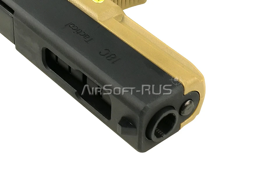 Пистолет WE Glock 18C Gen.4 TAN GGBB (GP617B (TAN)