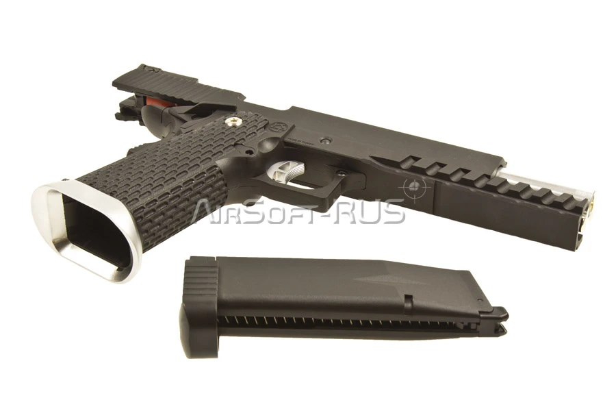 Пистолет KJW Hi-Capa 6' KP-06 Black GGBB (GP229(BK))