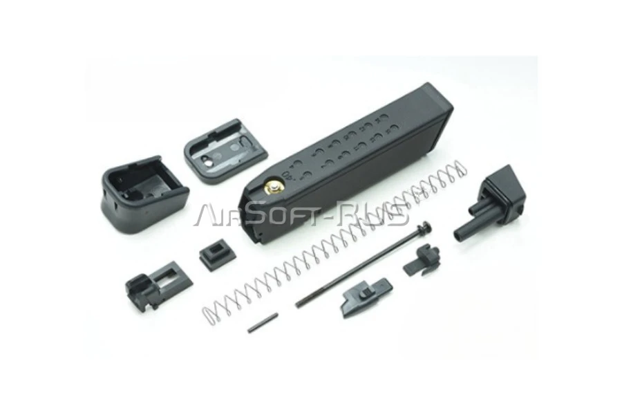 Полный рем. комплект магазина Guarder для Glock 17/18C/19/22/26/34 .40 BK TM (GLK-146(B)BK)