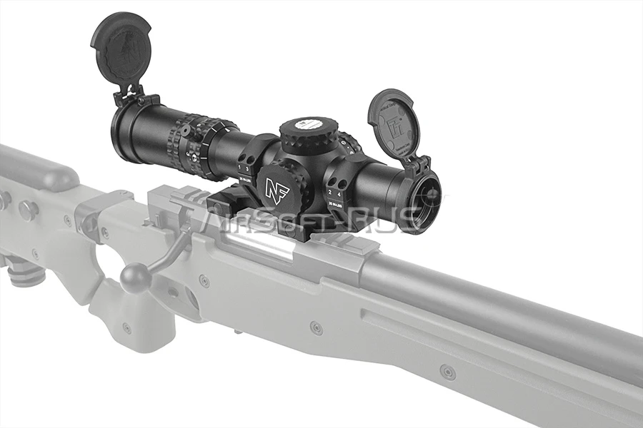 Оптический прицел Evolution Gear ATACR 1-8X24мм Short Optics F1 BK (EVG-1001H-BK)
