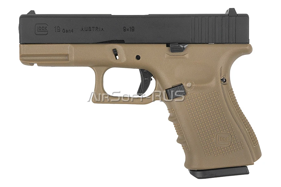 Пистолет East Crane Glock 19 Gen 4 (EC-1306-DE/BK)