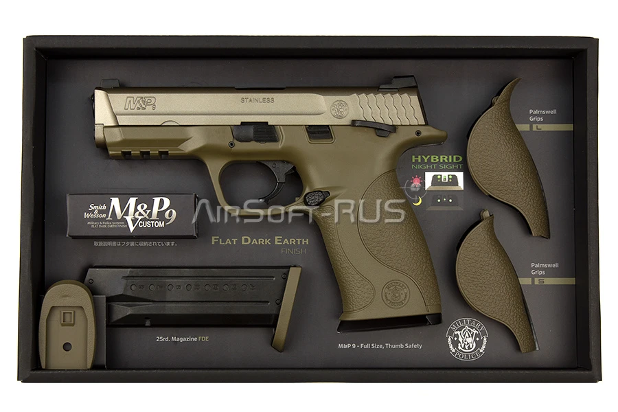 Пистолет Tokyo Marui M&P 9 V custom GGBB (TM4952839142634)